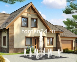 Пешеходный фонтанный комплект "Суперкуб" 3x3 м Пешеходный фонтанный комплект "Суперкуб" 3x3 м