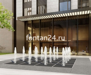 Фонтан для парка "Кубик-Рубик средний"  4x4 м