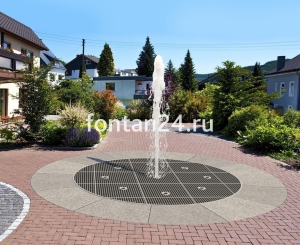 Пешеходный фонтанный комплект "Колесо Фортуны плюс" ø=4 м Пешеходный фонтанный комплект "Колесо Фортуны плюс" ø=4 м